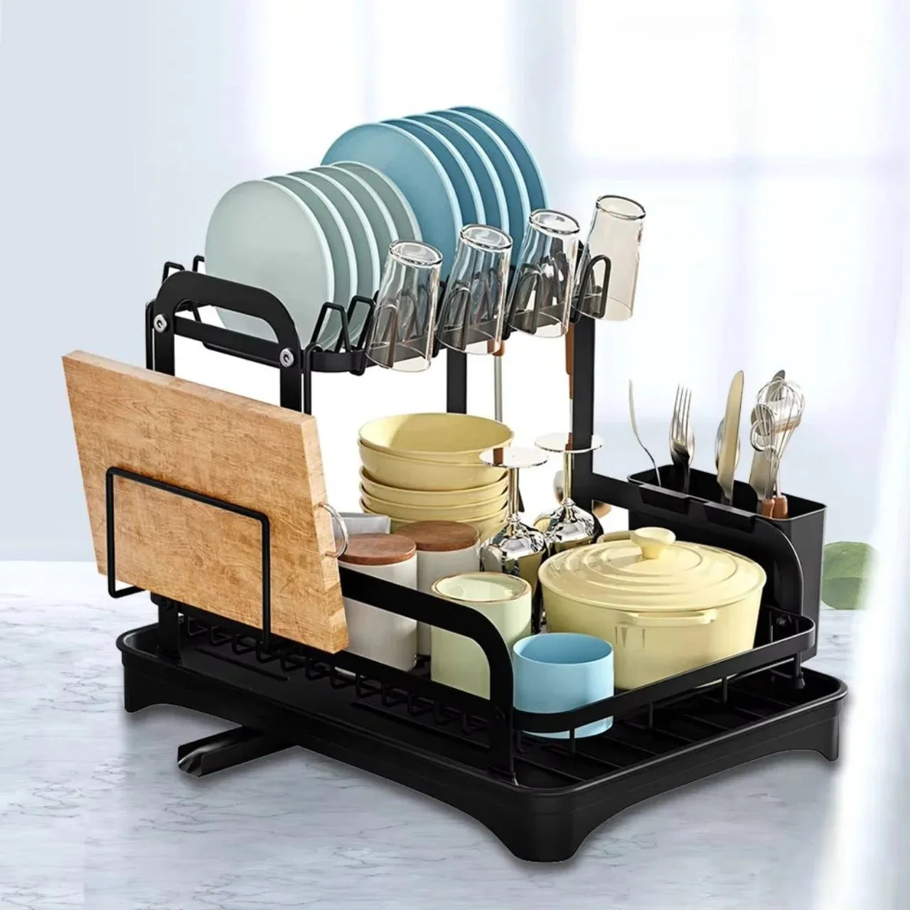 KitchenNest Dish Drying Rack - UltraChic