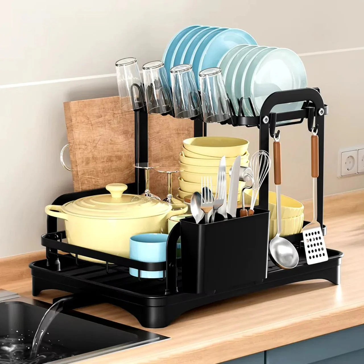 KitchenNest Dish Drying Rack - UltraChic