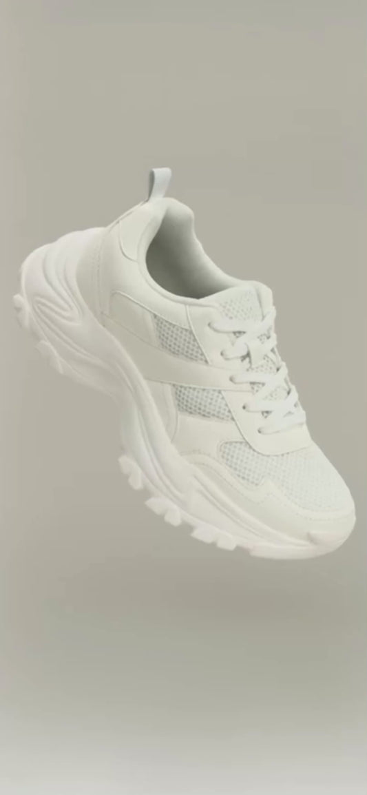 Even&Odd Low Top Chunky Sneakers Lightweight Cushioned Effortless Clean Street Look Spring Summer Women
