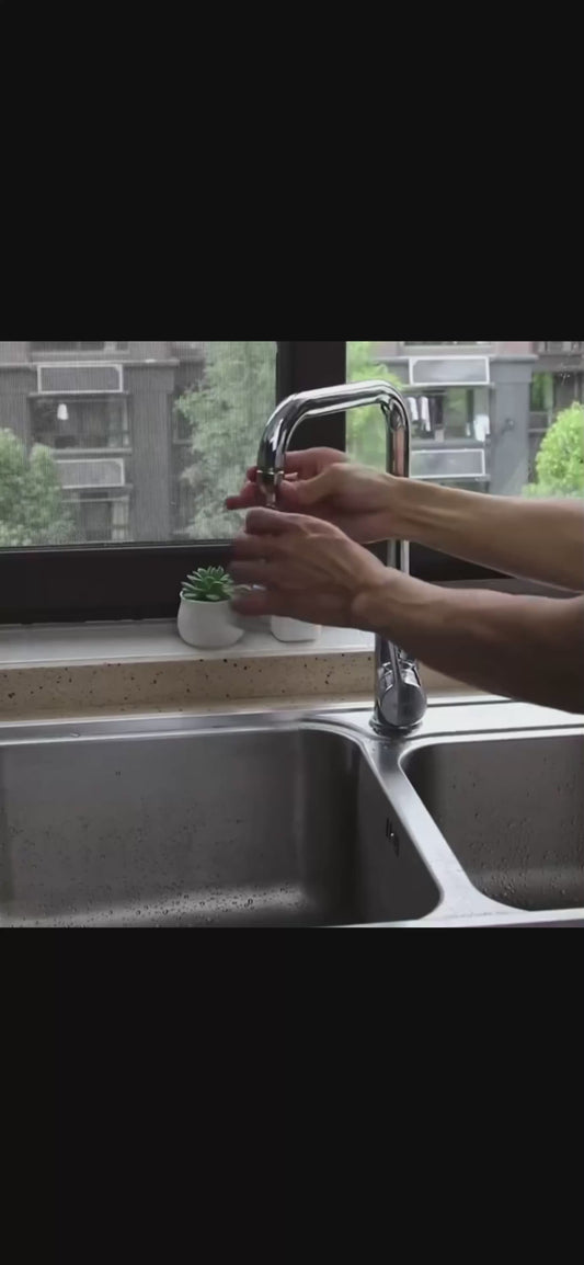 Kitchen Faucet Sprayer 360° Rotating Water Saver Splash-Free Easy Cleaning Home Essential