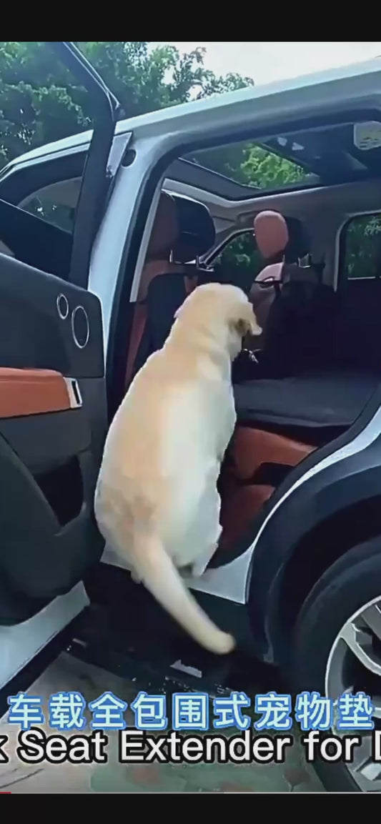 Dog Car Seat Cover – Waterproof Back Seat Protector for Pets